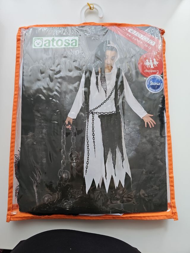 Disfraz no muerto niño