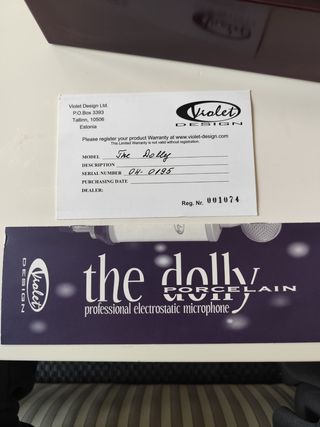 Violet Design The Dolly-Blanco microfono
