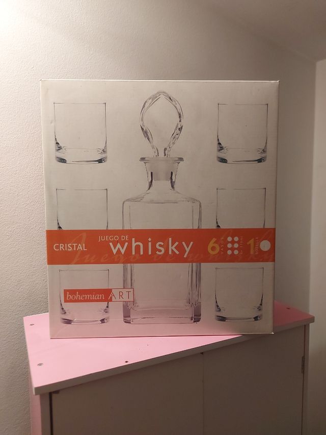 Juego de whisky