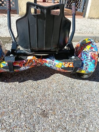 Hoverboard con silla y cargador