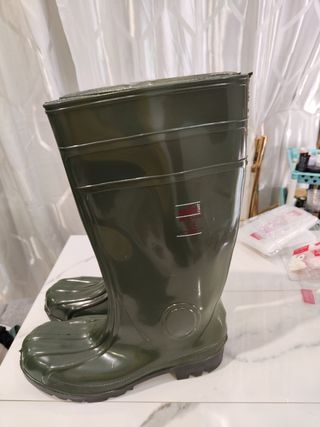 Botas de agua profesionales industriales con punte