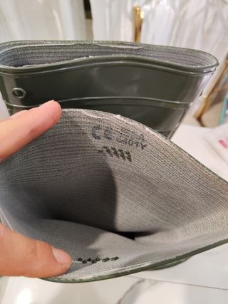 Botas de agua profesionales industriales con punte