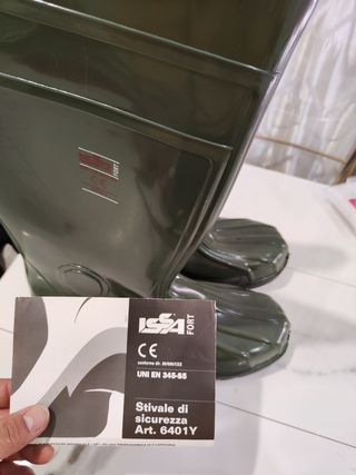 Botas de agua profesionales industriales con punte