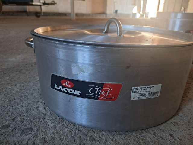 Olla industrial y CACEROLA Industrial