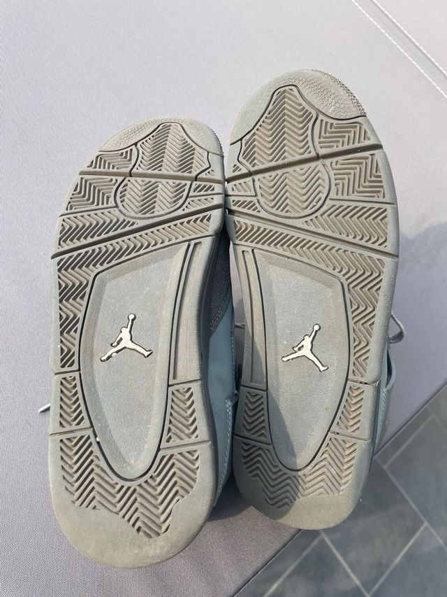 Scarpe jordan 4 + regalo felpa moda nera