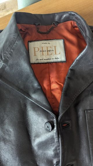 Americana piel cuero