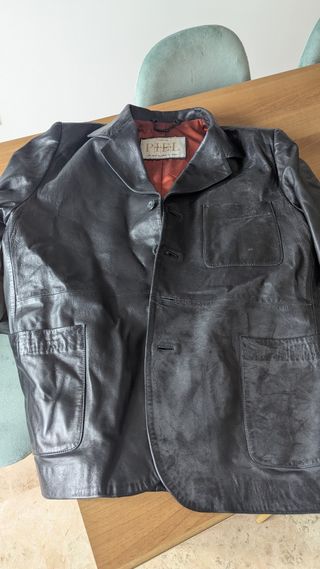 Americana piel cuero