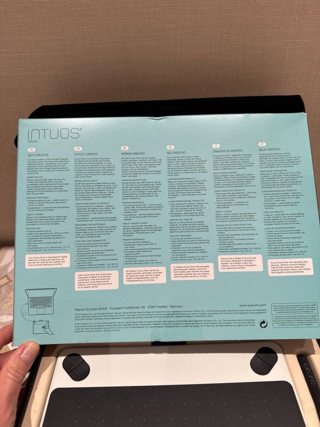 Tableta para dibujar Wacom