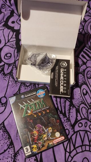 Zelda Four Swords Adventures Coleccionista GC