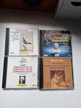 LOTE MÚSICA CLÁSICA. 4 CDS