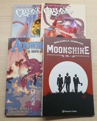 Lote Cómics Arrowsmith, Moonshine y otros