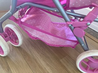 Cochecito gemelar Carrito de muñecas