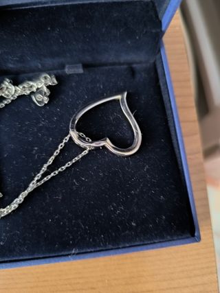 Colgante plata swaroski