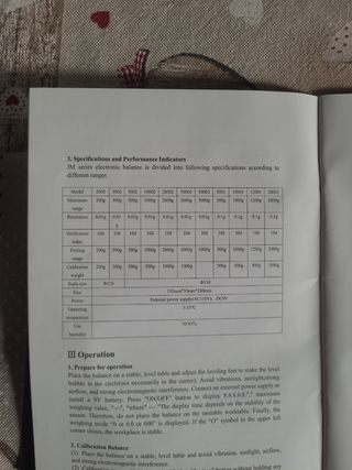 Bilancia di precisione Bonvoisin