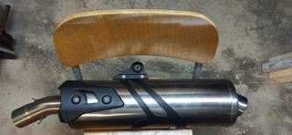 Tubo escape moto