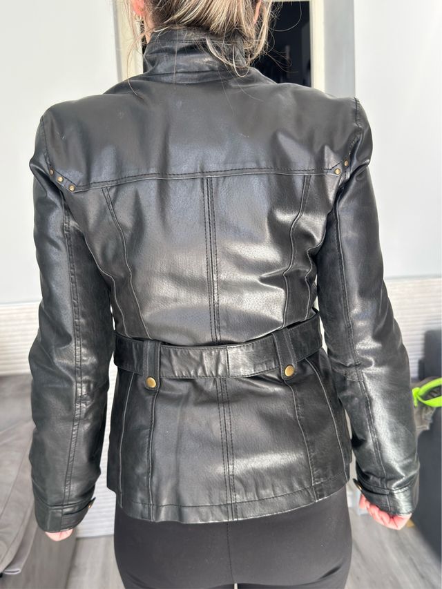 Giacca in pelle da donna