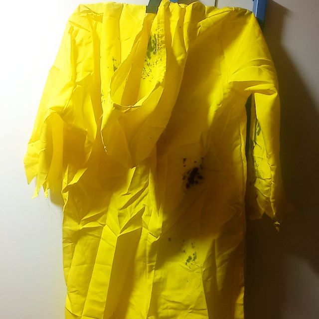 Disfraz zombie nuecler niño 7-8