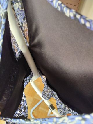 Blusa estampada gasa mujer XS