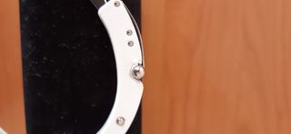 Bracciale rigido acciaio e gomma