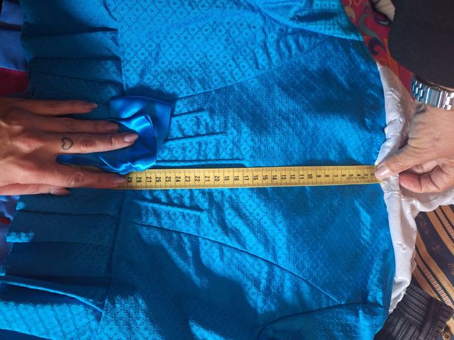 Traje corpiño fallera