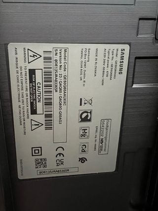 Televisión Samsung QE50Q60AAU 50” para piezas