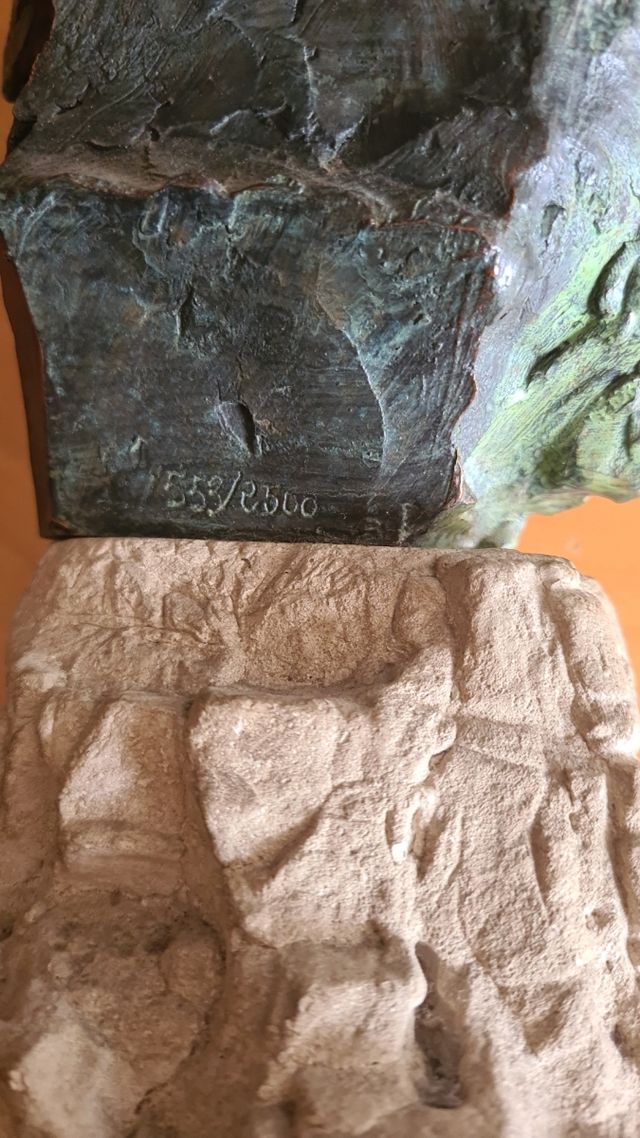 Scultura in bronzo Lm.Lafuente 