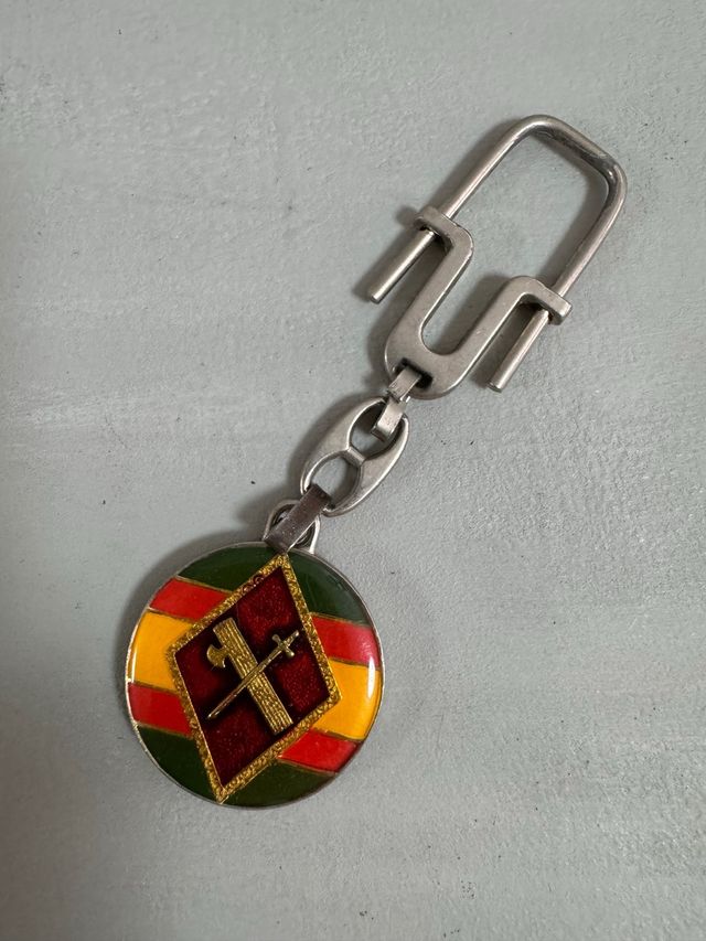 Antiguo llavero guardia civil