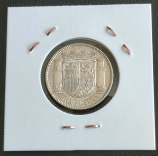 1 Peseta PLATA - 1933 - II República 