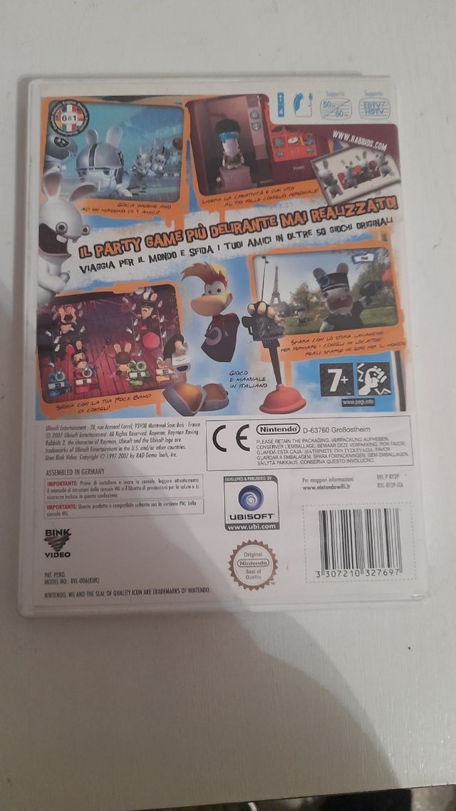 Rayman Raving Rabbids 2 Wii