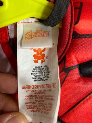 Disfraz Iron Man niño