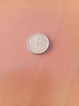 Moneda 5 pesetas Islas Baleares 1997