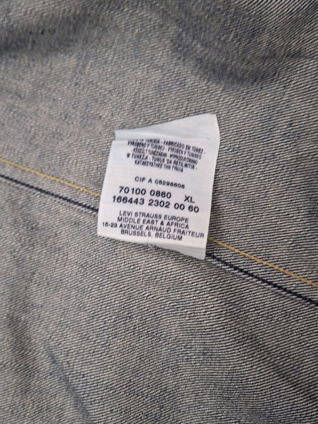 Giacca in denim levi's 