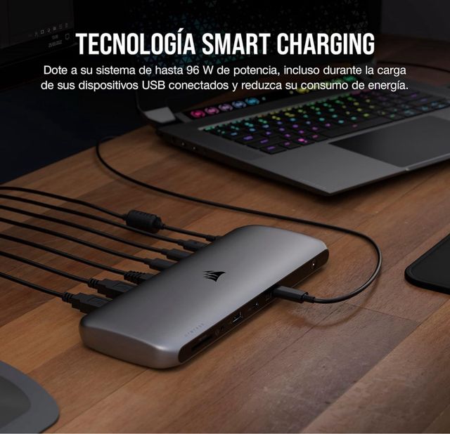 Corsair TBT200 thunderbolt 4 suministro de energia