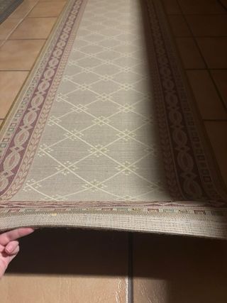 Alfombra alargada pasillo corredor