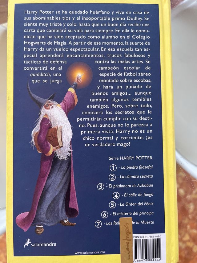 Harry Potter Y La Piedra Filosofal