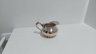 Juego de café bañado en plata 