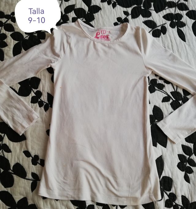 Lote Camisetas niña talla 9-10 las dos 2 euros