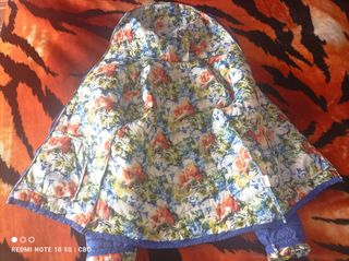 Chaqueta Acolchada Azul Mujer XL