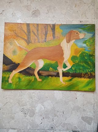 Cuadro pintado al oleo 1966