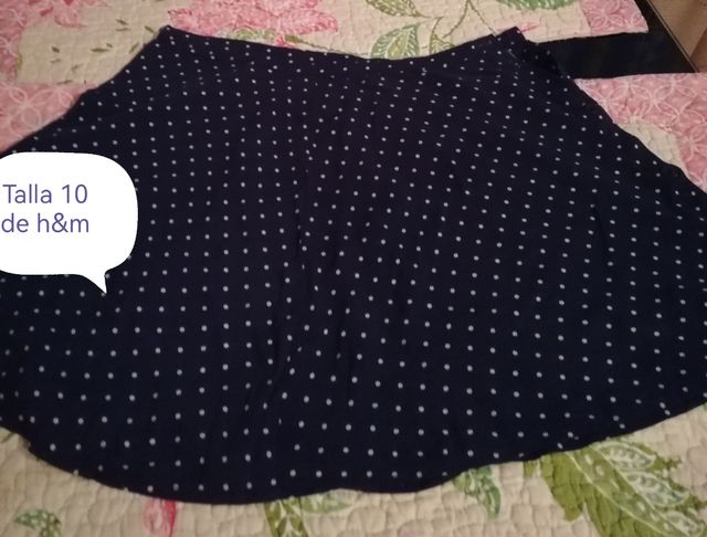 Lote Faldas niña talla 10 las tres cuatro euros