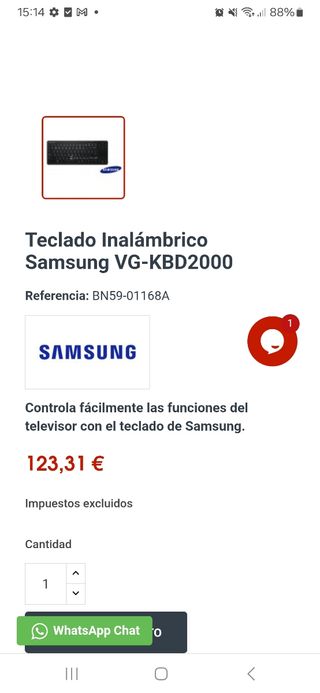 Tastiera wireless Samsung