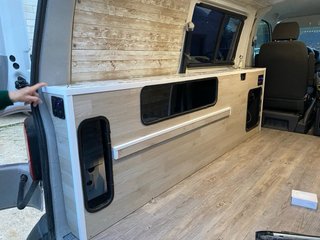 Muebles camperizacion vw transporter T5/T6