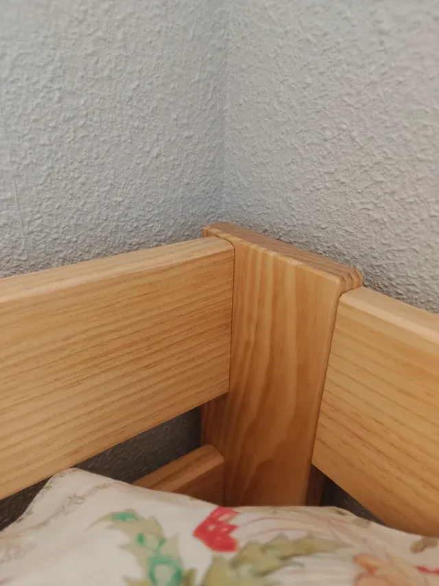 bicama madera maciza