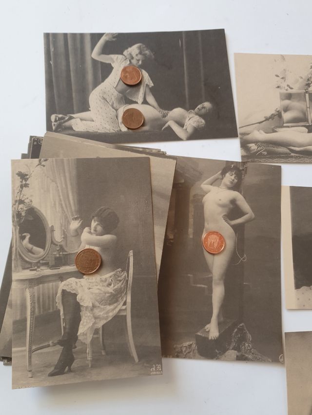 Lote postales eroticas francesas 1920