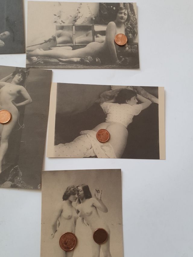 Lote postales eroticas francesas 1920