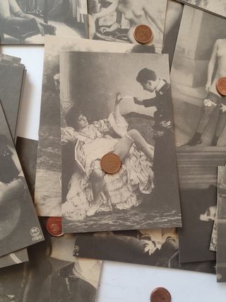 Lote postales eroticas francesas 1920