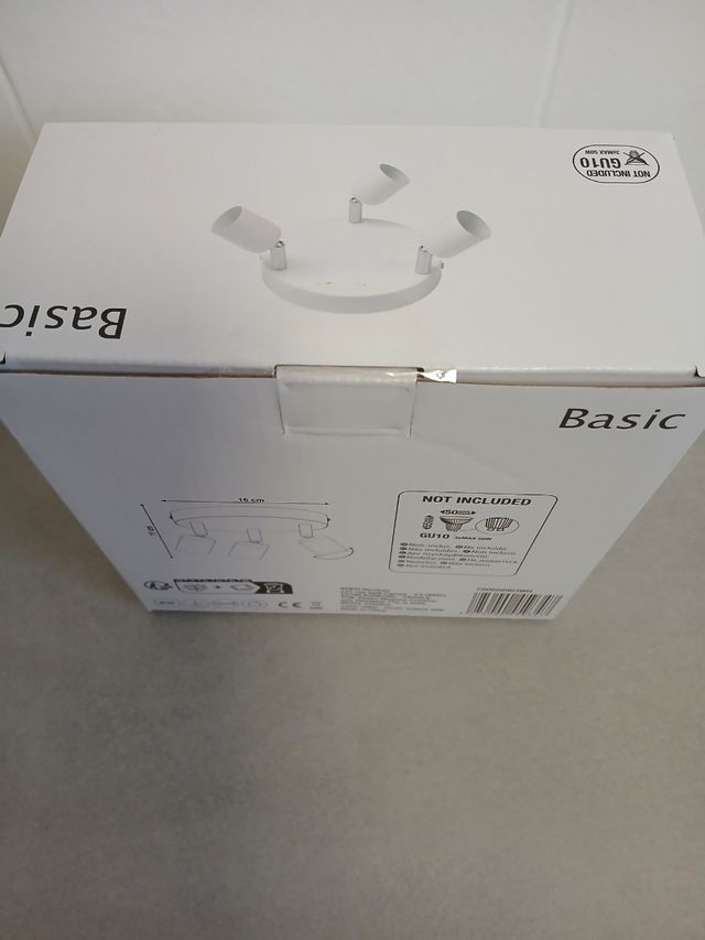 Plafon basic blanco 3L NUEVO SIN ABRIR!!