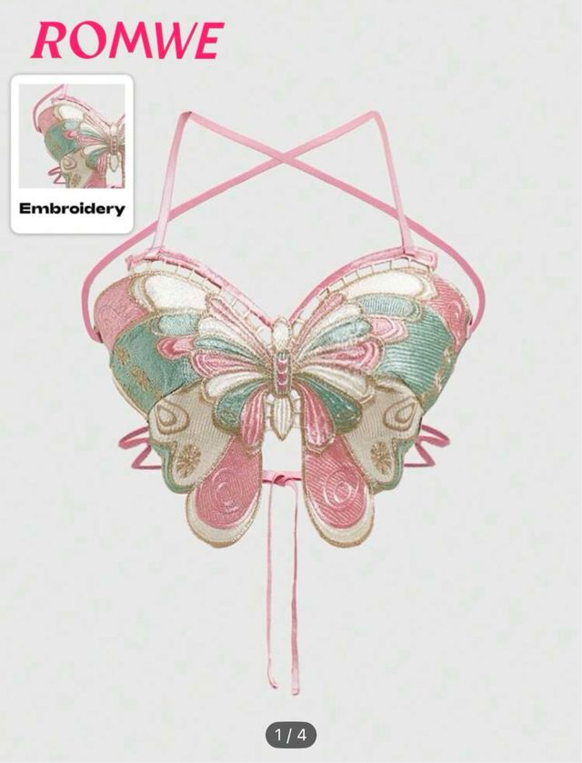 Top mariposa Shein L