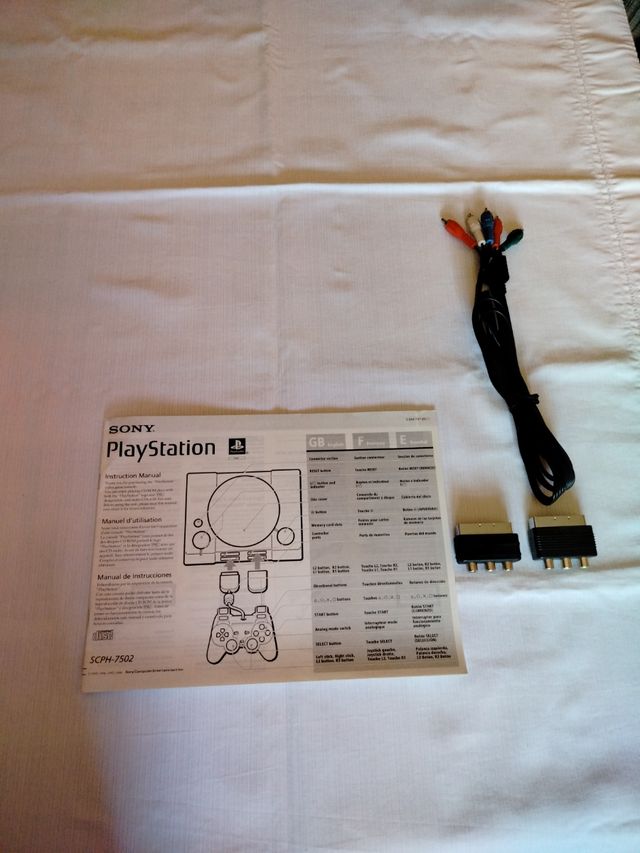 Manual PS1 original