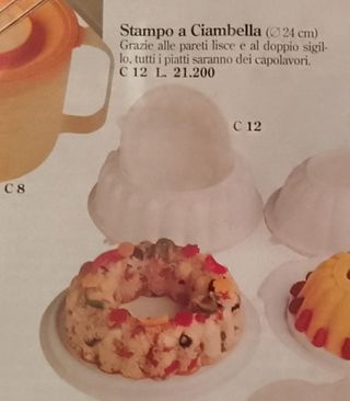 Ciambella Tupperware 